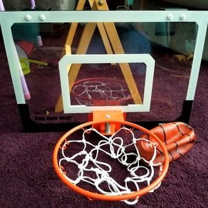 Over the door basketball net